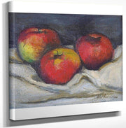Three Apples By Walt Kuhn Fine Art Print