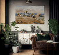 Three Boys On The Shore By Winslow Homer Fine Art Print