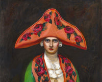 Three Cornered By Hat By Walt Kuhn Fine Art Print