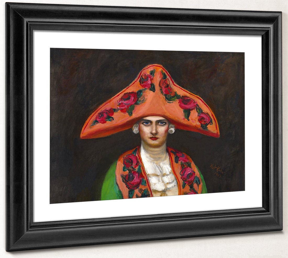 Three Cornered By Hat By Walt Kuhn Fine Art Print