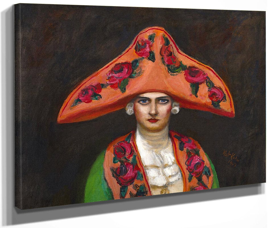 Three Cornered By Hat By Walt Kuhn Fine Art Print