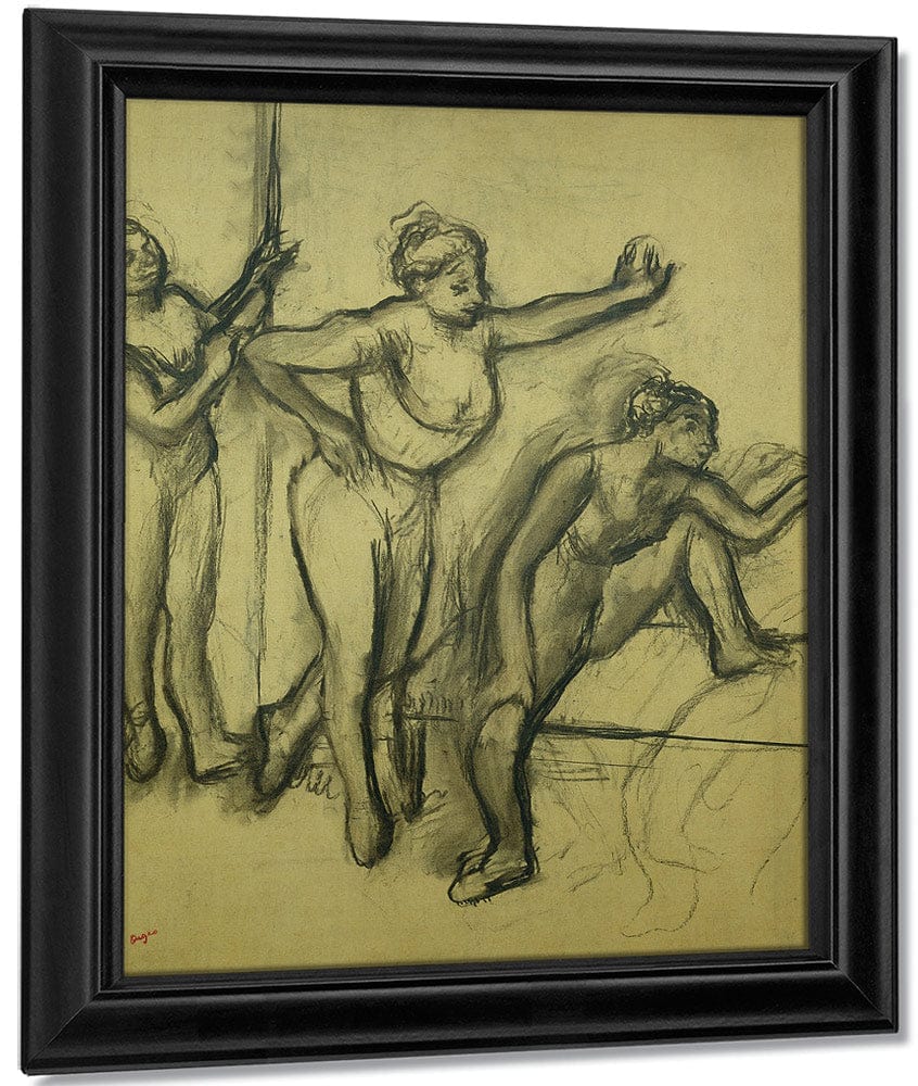 Three Dancers 2 By Edgar Degas Fine Art Print