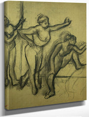 Three Dancers 2 By Edgar Degas Fine Art Print