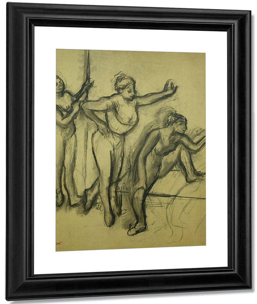 Three Dancers 2 By Edgar Degas Fine Art Print
