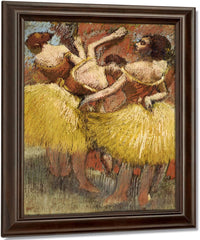 Three Dancers 4 By Edgar Degas Fine Art Print