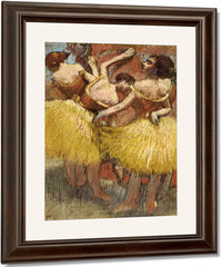Three Dancers 4 By Edgar Degas Fine Art Print