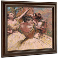 Three Dancers 5 By Edgar Degas Fine Art Print