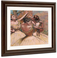 Three Dancers 5 By Edgar Degas Fine Art Print