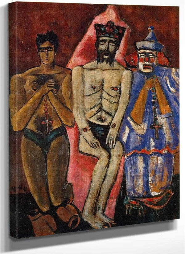 Three Friends By Marsden Hartley Fine Art Print