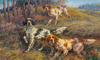 Three Hunting Dogs By Edmund Henry Osthaus Fine Art Print