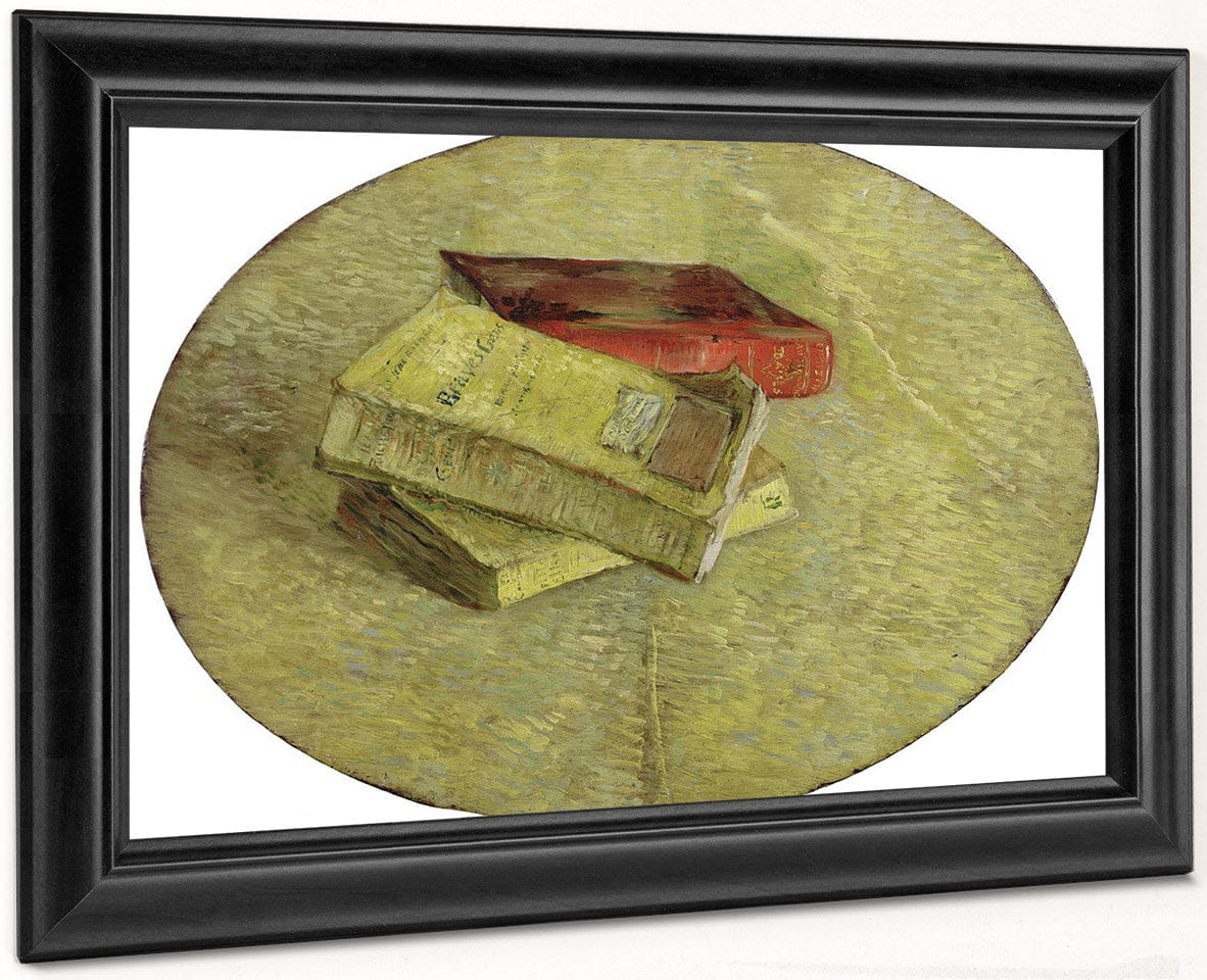 Three Novels By Vincent Van Gogh Fine Art Print