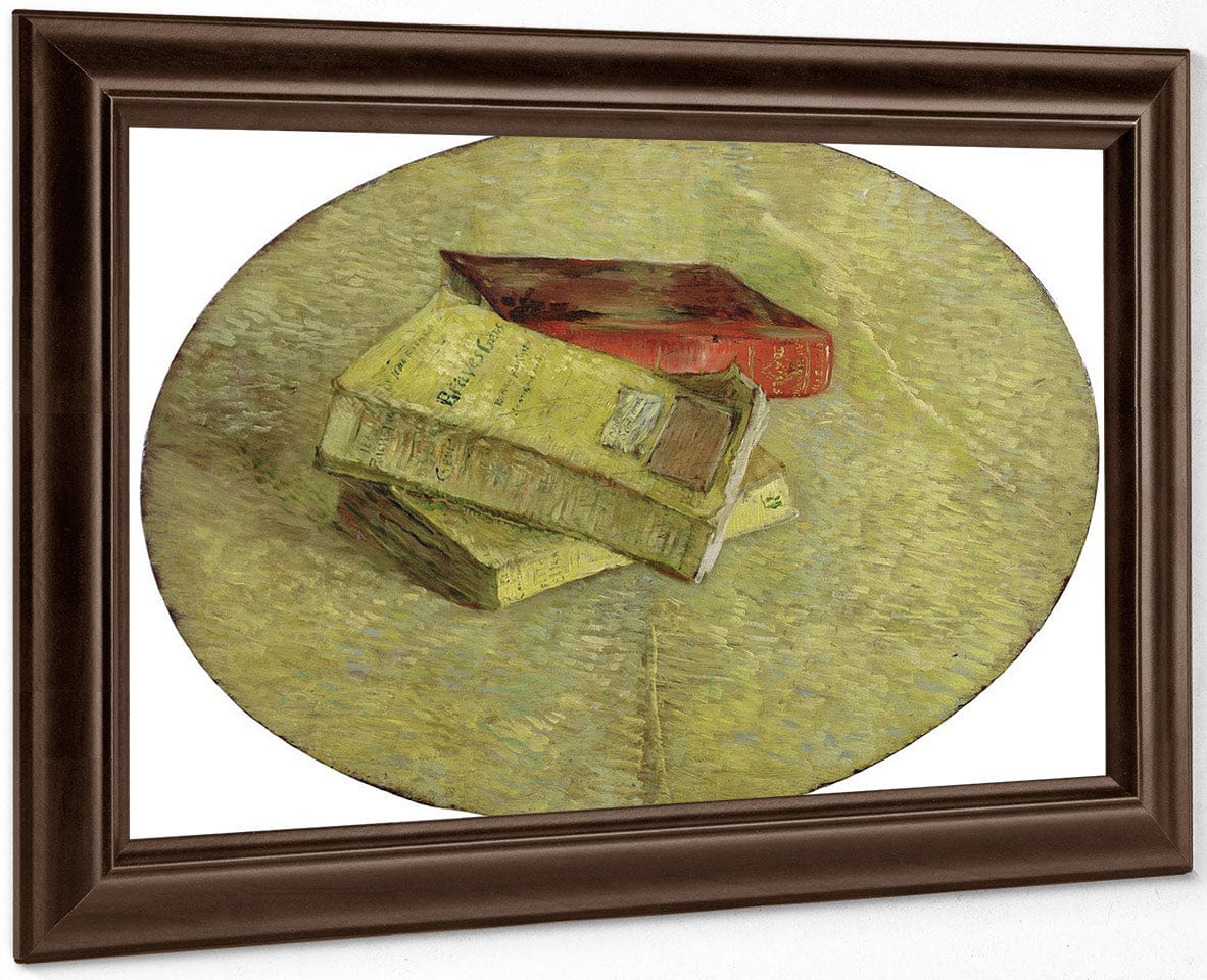 Three Novels By Vincent Van Gogh Fine Art Print