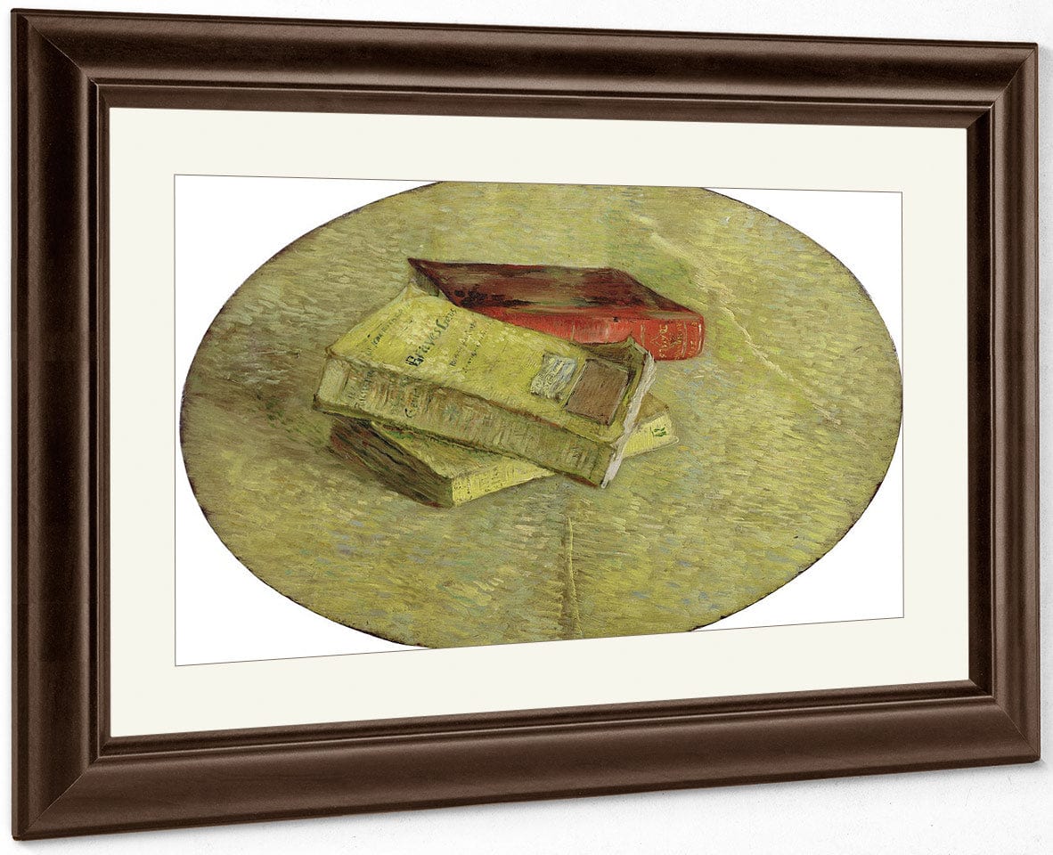 Three Novels By Vincent Van Gogh Fine Art Print