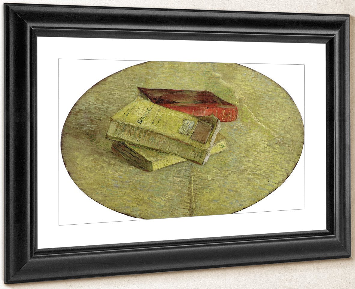 Three Novels By Vincent Van Gogh Fine Art Print