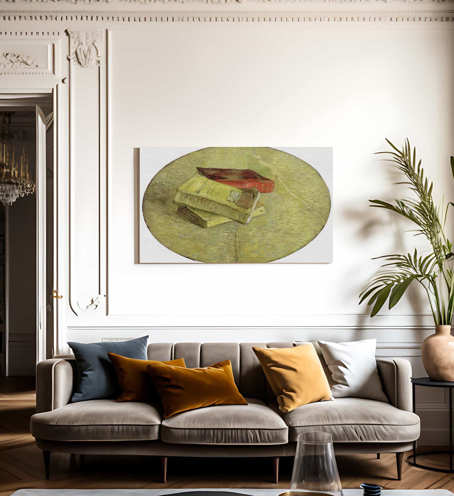 Three Novels By Vincent Van Gogh Fine Art Print