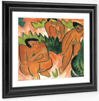 Three Nudes (Dune Picture From Nidden) M9 Karl Schmidt Rottluff Fine Art Print