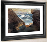 Through The Rocks By Winslow Homer Fine Art Print