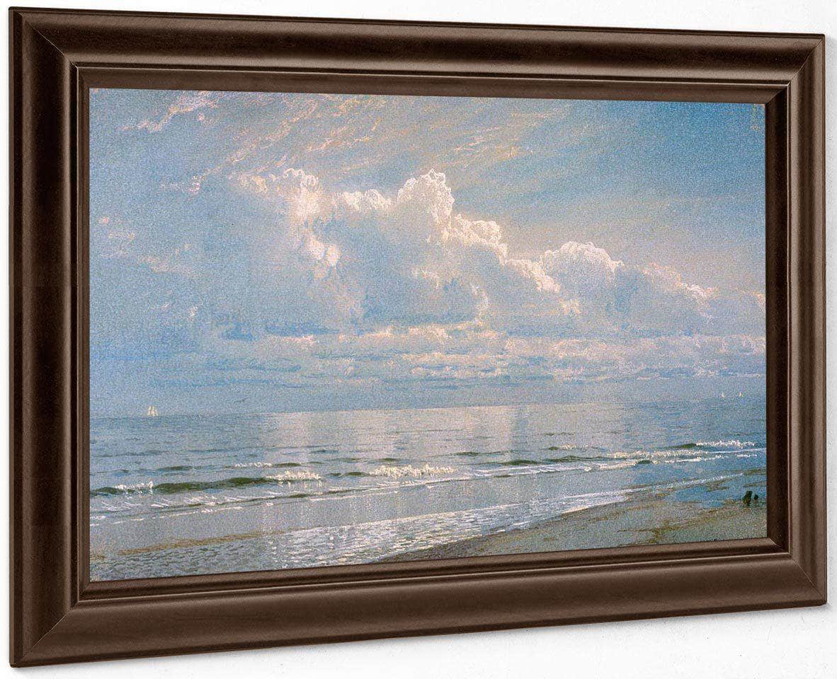 Thunderheads At Sea The Pearl By William Trost Richards Fine Art Print