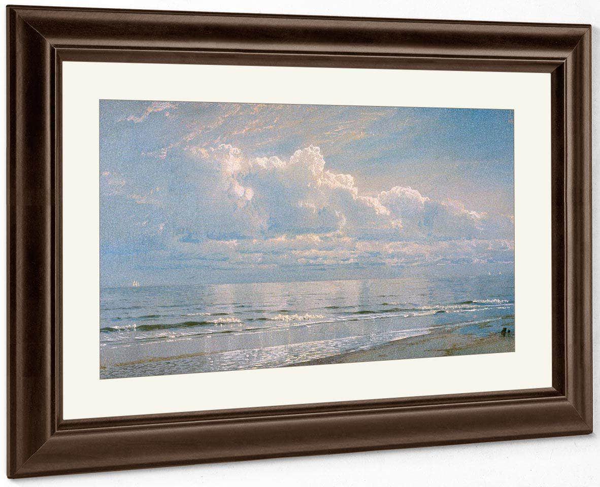Thunderheads At Sea The Pearl By William Trost Richards Fine Art Print