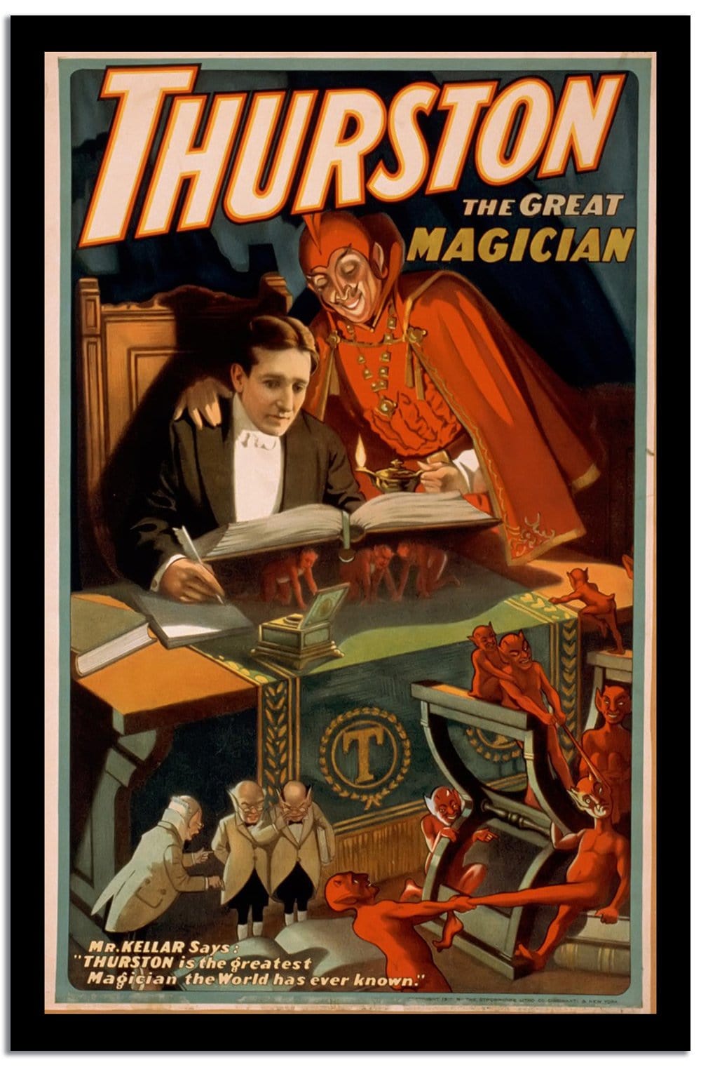 Thurston  Vintage Circus Postera Fine Art Print