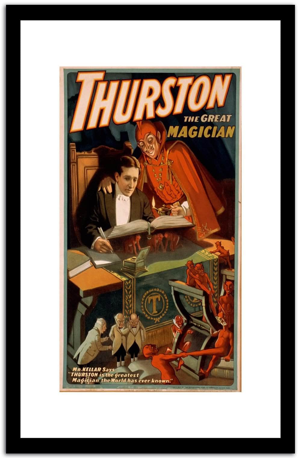 Thurston  Vintage Circus Postera Fine Art Print