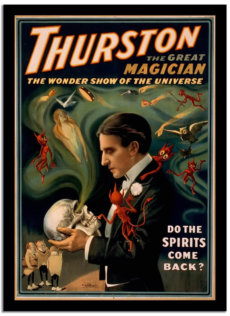 Thurston  Vintage Circus Posterb Fine Art Print