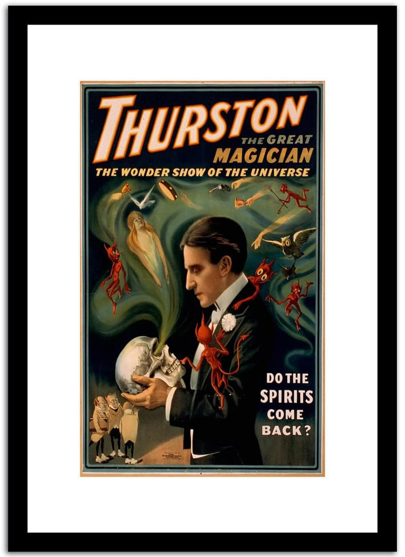 Thurston  Vintage Circus Posterb Fine Art Print