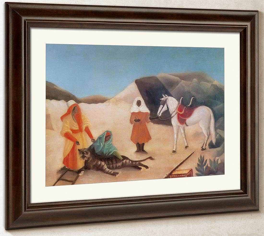 Tiger Hunt About 1904 By Henri Rousseau Fine Art Print