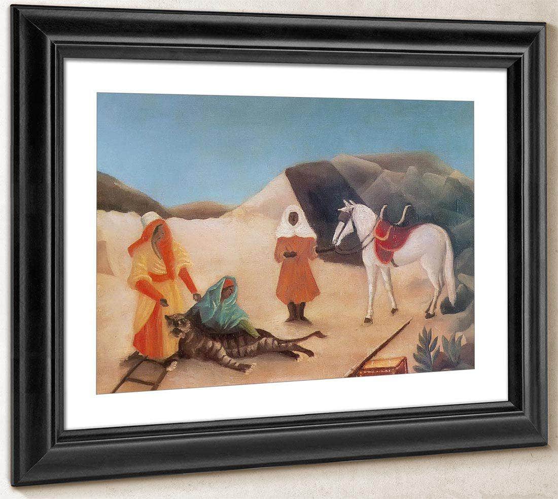 Tiger Hunt About 1904 By Henri Rousseau Fine Art Print