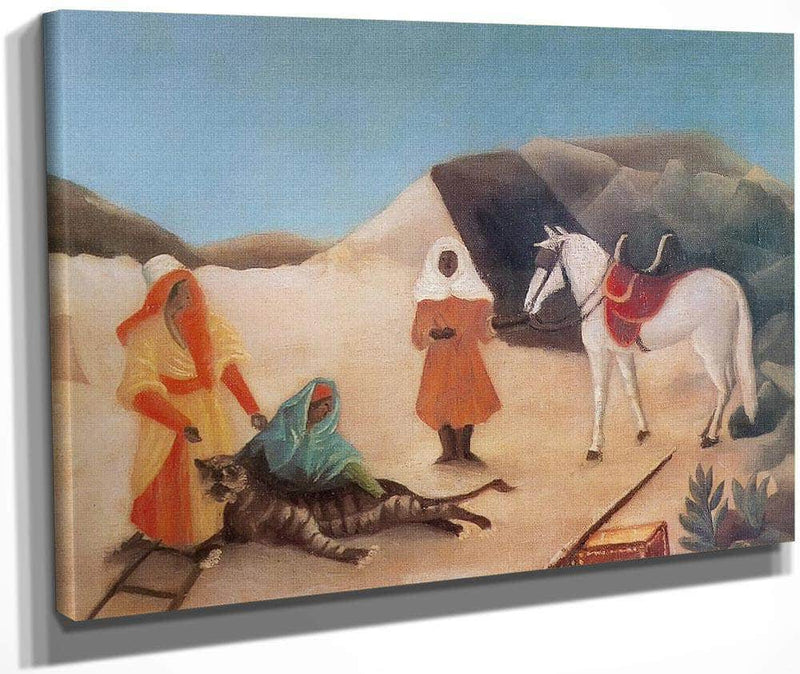 Tiger Hunt About 1904 By Henri Rousseau Fine Art Print