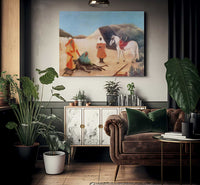 Tiger Hunt About 1904 By Henri Rousseau Fine Art Print