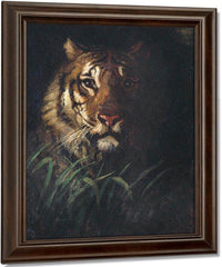 Tiger's Head By Abbott Handerson Thayer Fine Art Print