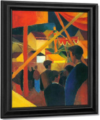 Tighrope Walker By August Macke Fine Art Print