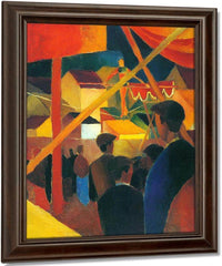 Tighrope Walker By August Macke Fine Art Print