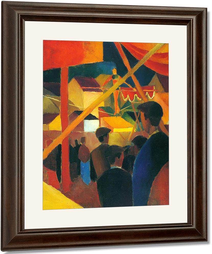 Tighrope Walker By August Macke Fine Art Print
