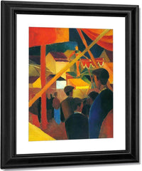 Tighrope Walker By August Macke Fine Art Print