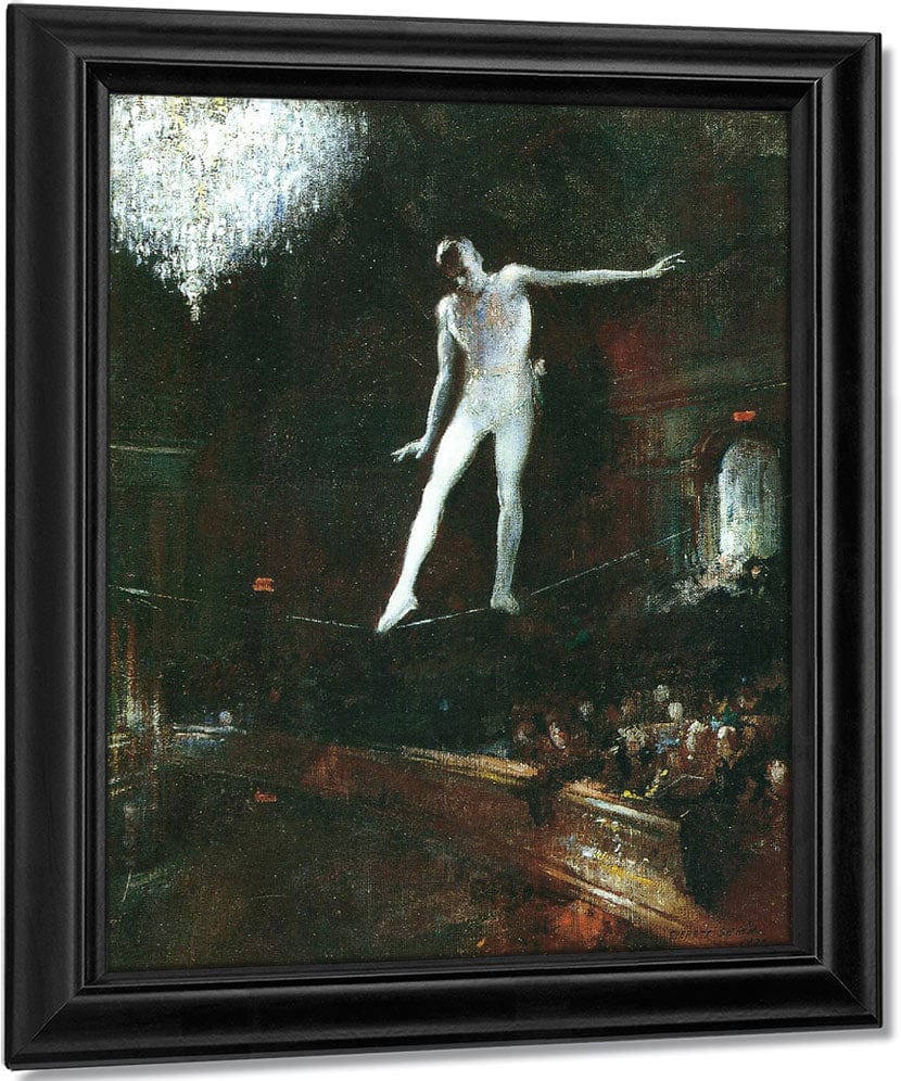 Tightrope Walker 1924 By Everett Shinn Fine Art Print
