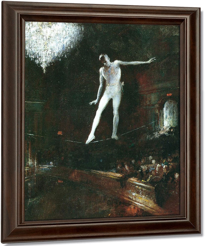 Tightrope Walker 1924 By Everett Shinn Fine Art Print