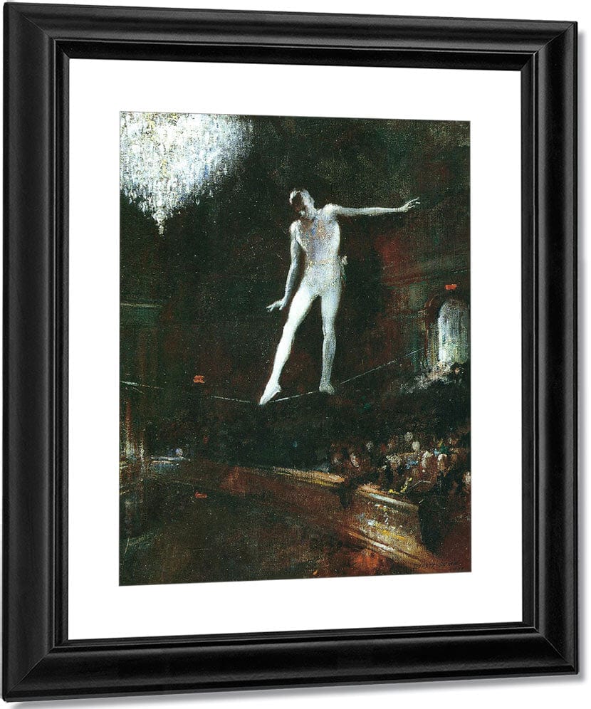 Tightrope Walker 1924 By Everett Shinn Fine Art Print