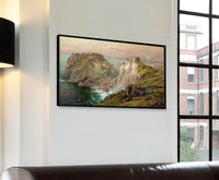 Tintagel Painting William Trost Richards Canvas Art Fine Art Print