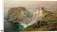 Tintagel Painting William Trost Richards Canvas Art Fine Art Print