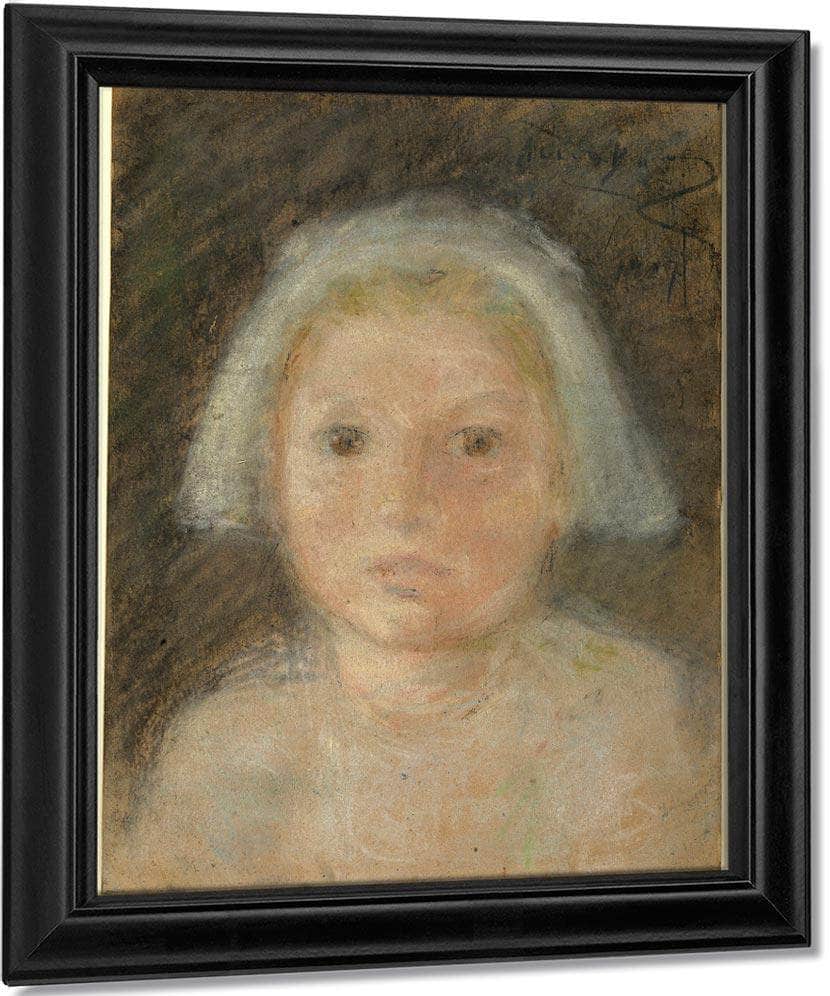 Tiny White Cap By Alice Pike Barney Fine Art Print