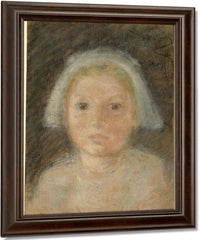 Tiny White Cap By Alice Pike Barney Fine Art Print