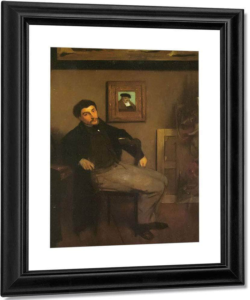 Tissot In An Artists Studio By James Tissot Fine Art Print