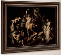 Titania And Bottom By Henry Fuseli Fine Art Print