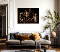 Titania And Bottom By Henry Fuseli Fine Art Print