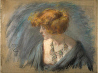 Titian Hair By Alice Pike Barney Fine Art Print