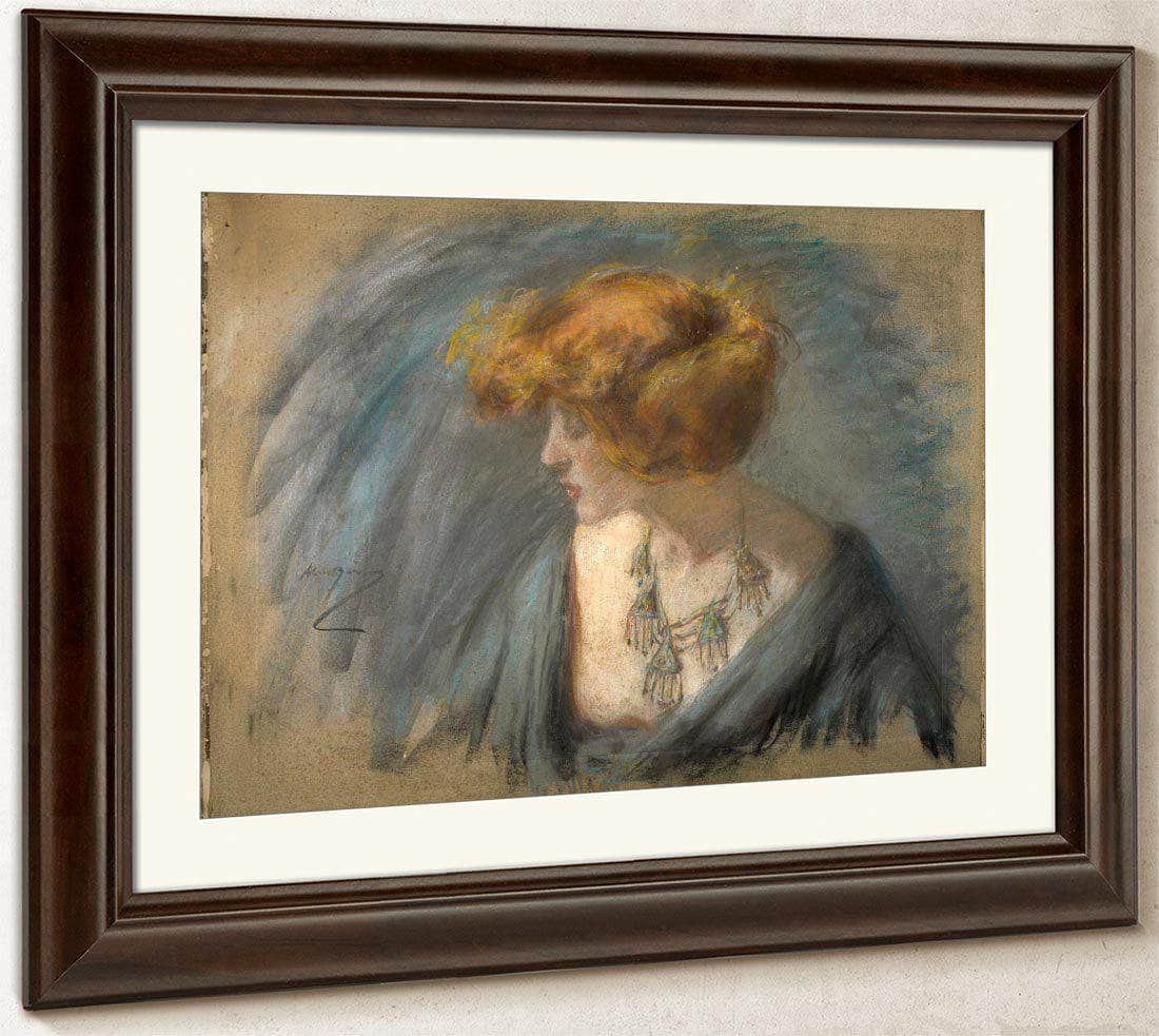 Titian Hair By Alice Pike Barney Fine Art Print