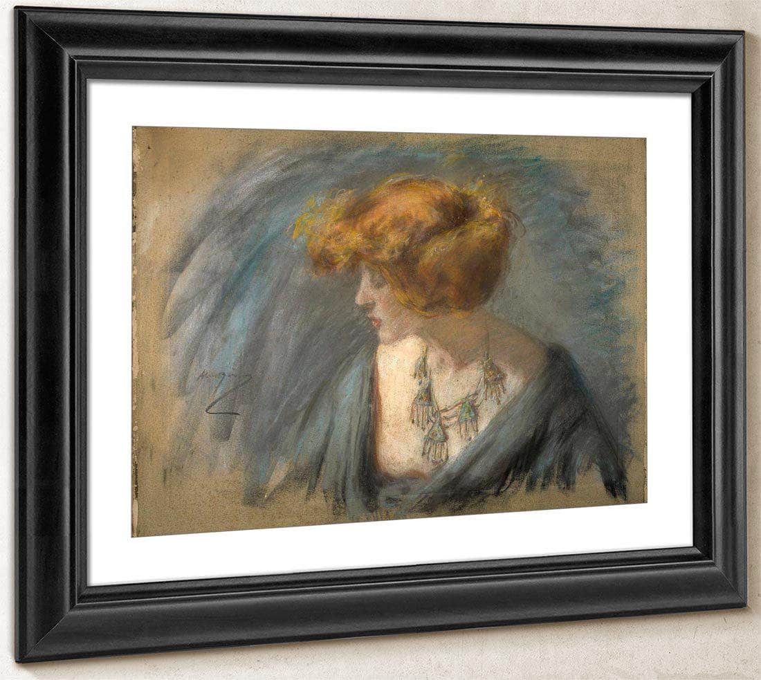 Titian Hair By Alice Pike Barney Fine Art Print