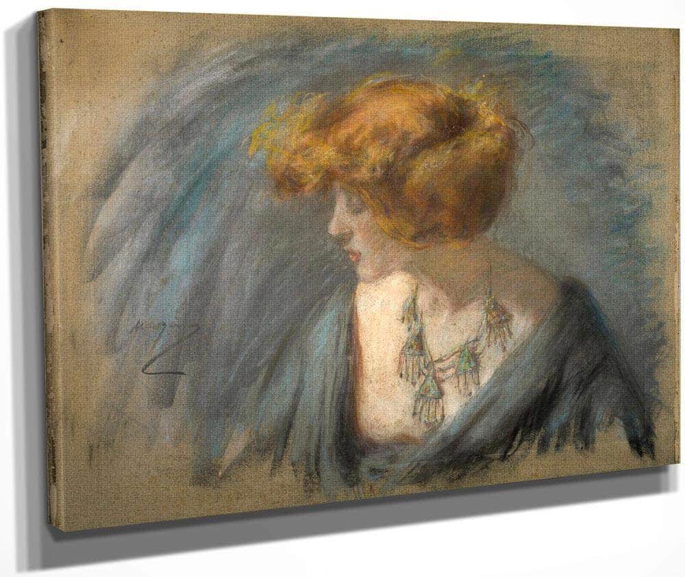 Titian Hair By Alice Pike Barney Fine Art Print